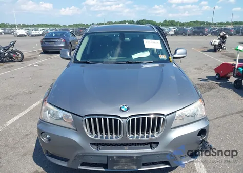 2012 BMW X3 xDrive28I from USA, damaged, VIN 5UXWX5C5XCL719235